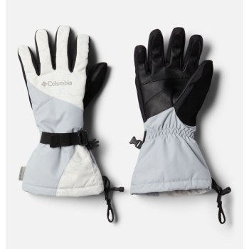 Columbia Whirlibird, Guantes Blancos Grises Para Mujer | 723961-XLP